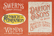 Mundors Layered Font, a Serif Font by Letterhend Studio (Thumbnail 7 of 9)