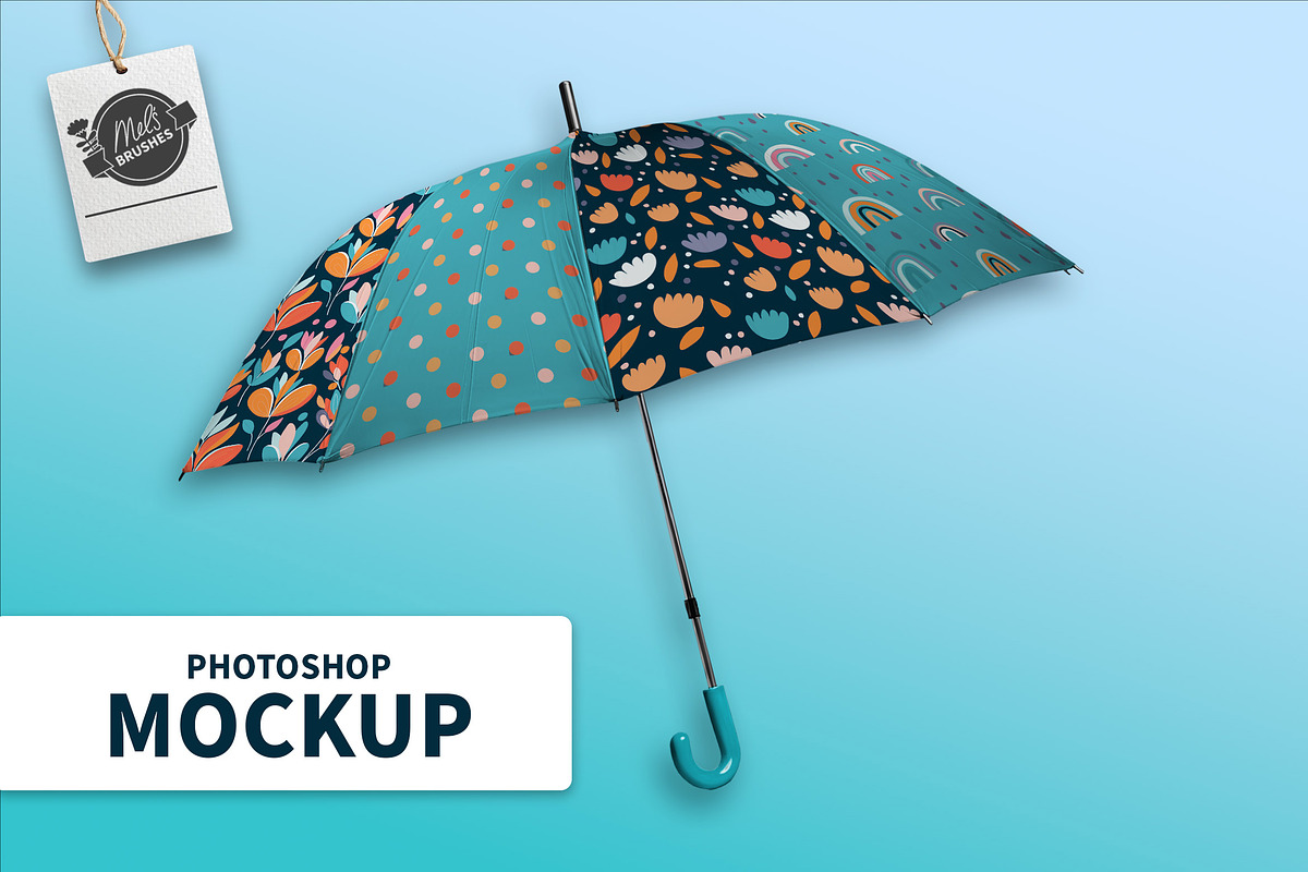 Umbrella Surface Pattern Mockup, a Household Mockup by Mels Brushes (Photo 1 of 3)