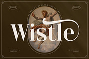 Wistle – Elegant Stylish Serif, a Serif Font by Almeera Std (Thumbnail 1 of 10)
