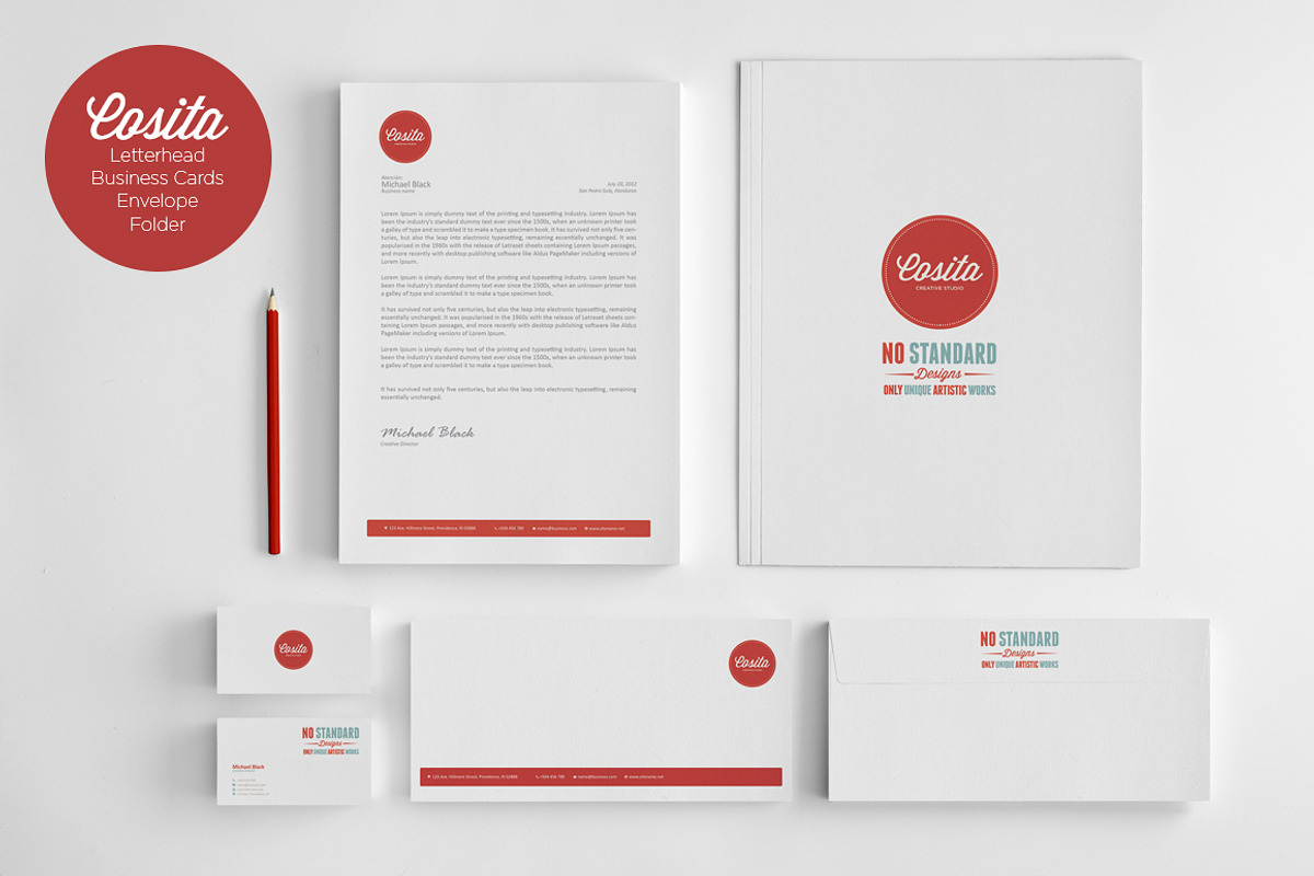 Cosita Corporate Identity, a Stationery Template by eamejia (Photo 1 of 4)