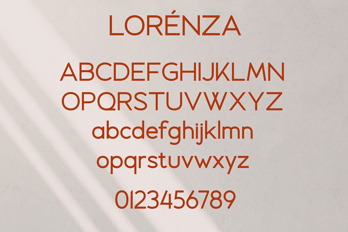 LORENZA - Elegant Sans Serif preview 8