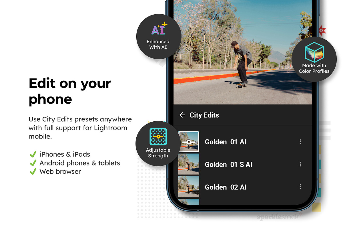 20 City Edits Lightroom Presets LUTs, a Preset Add-On by SparkleStock (Photo 13 of 16)