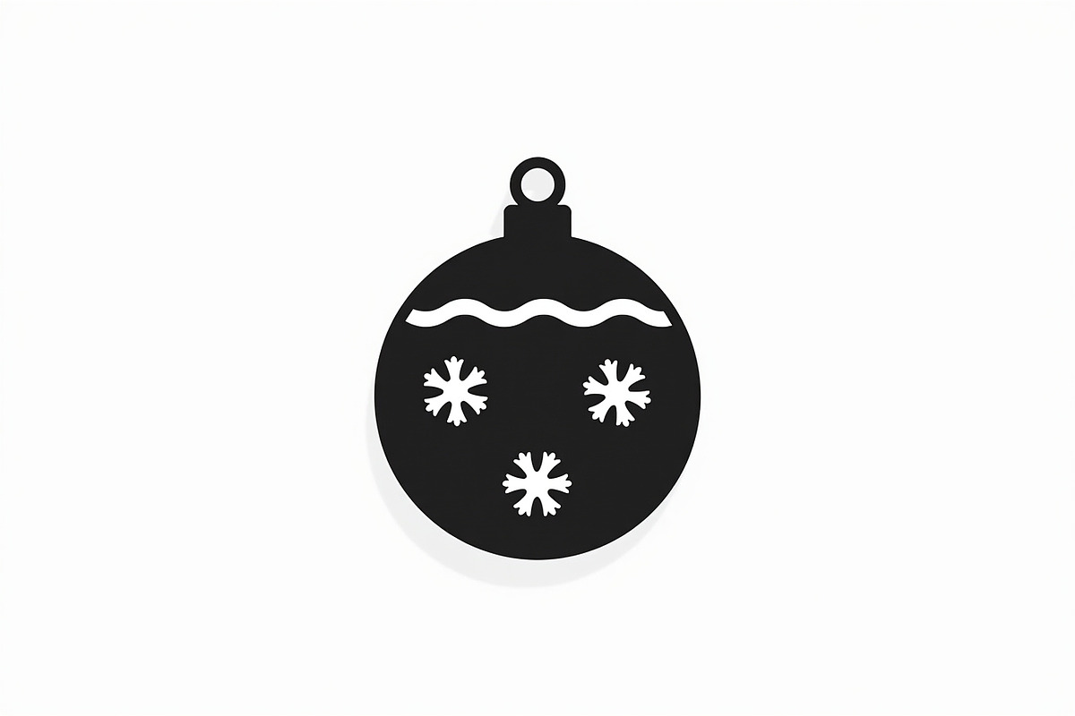 Christmas Ornament Design Bundle, an Illustration by Creativeshirt (Photo 4 of 11)