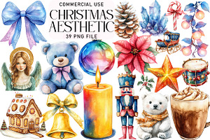 Beautiful Aesthetic Christmas, an Illustration by Daily.Designs