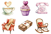Watercolor Doodle Mother's Day PNG, an Illustration by SinaCreation (Thumbnail 4 of 5)