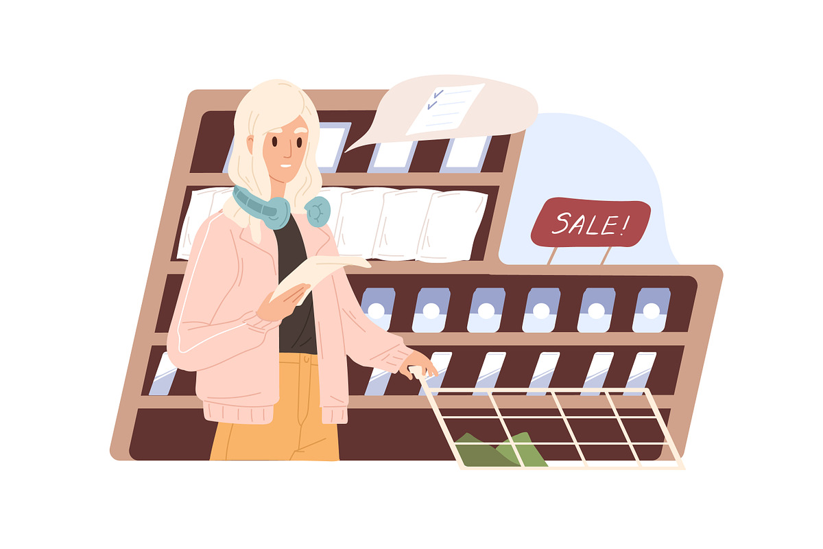 Conscious consumption concept set, a Person Illustration by Good Studio (Photo 8 of 8)