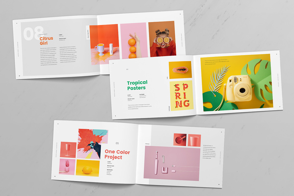 Croma Landscape Portfolio + Resume, a Brochure Template by PageBeat (Photo 7 of 12)