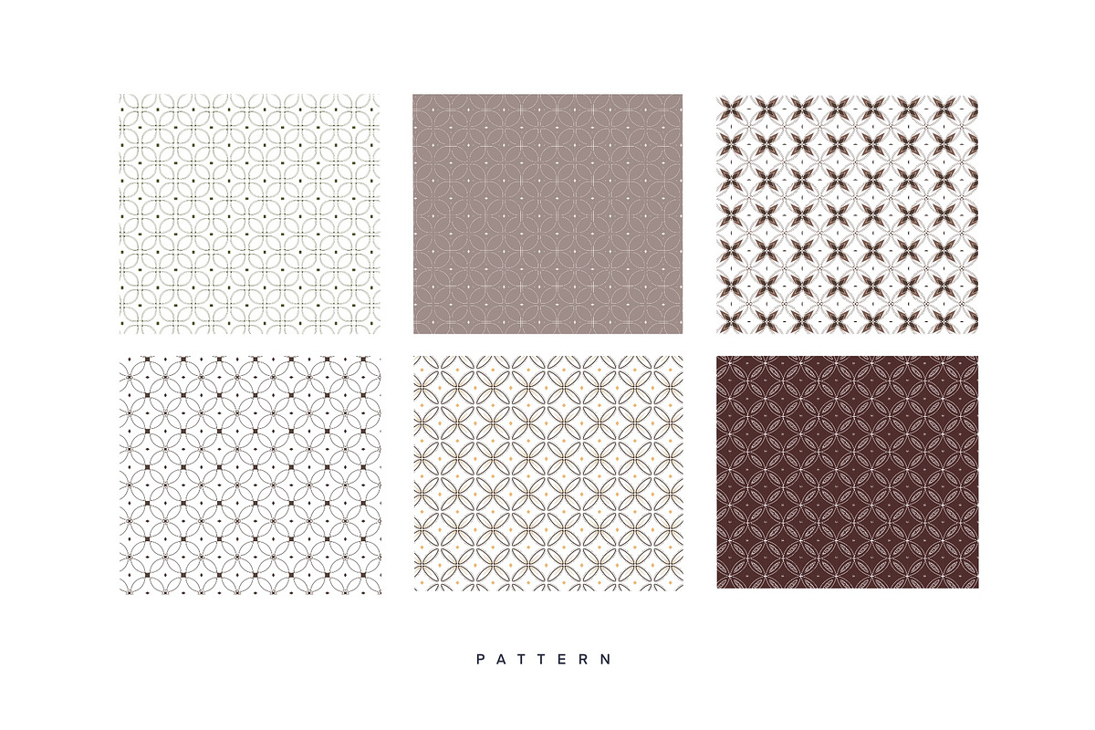 Batiq Seamless Pattern | Kawung, a Pattern Graphic by aquene (Photo 8 of 9)