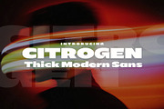 Citrogen - Wide Hipster Typeface, a Sans Serif Font by HipFonts (Thumbnail 1 of 9)