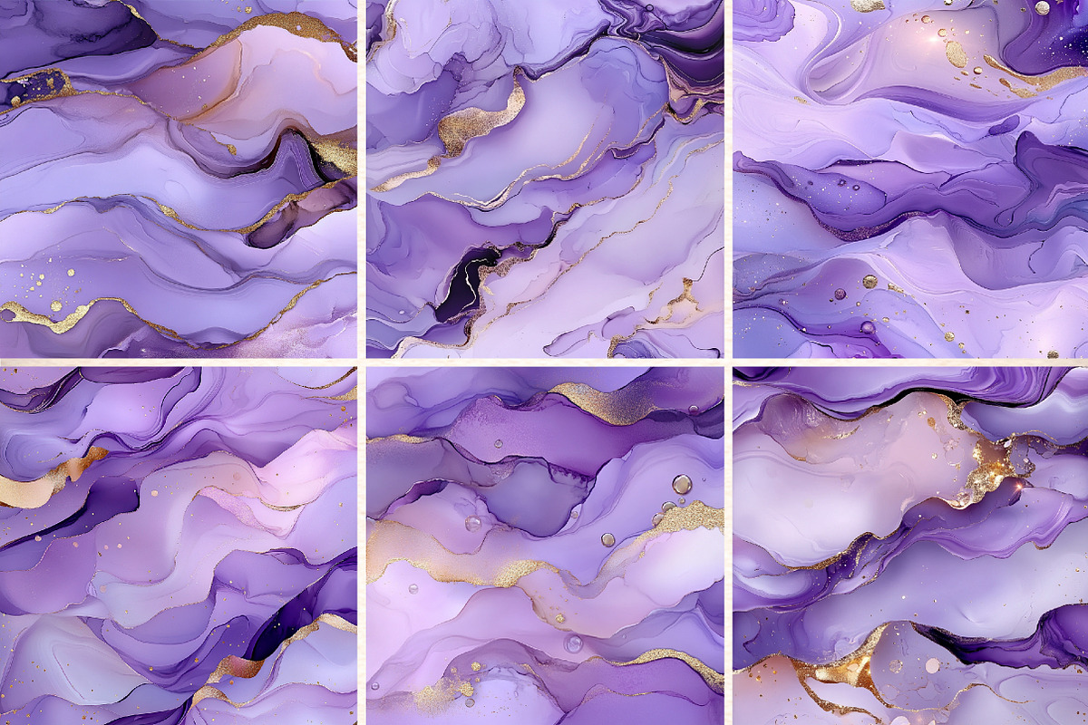 Purple Digital Paper, a Pattern Graphic by Digital Artistic99 (Photo 4 of 7)