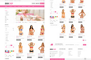Lingerie Store Magento Theme, a Websites & App Template by Cmsideas (Thumbnail 3 of 4)