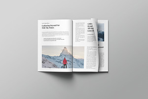 Maine Magazine Template