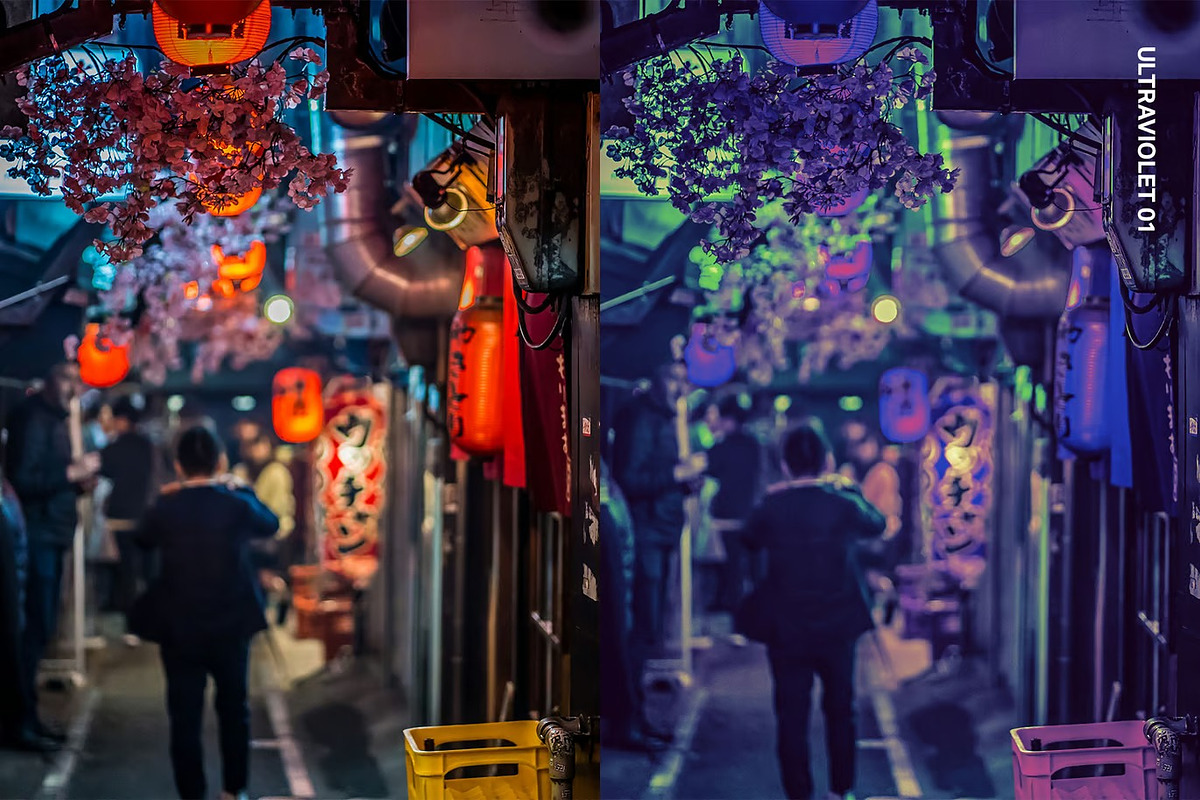 14 Glitched Lightroom Presets & LUTs, a Preset Add-On by skybluecreative (Photo 4 of 12)