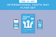 International Youth Day Flyer Set, a Flyer Template by Lakhan1998 (Thumbnail 1 of 2)