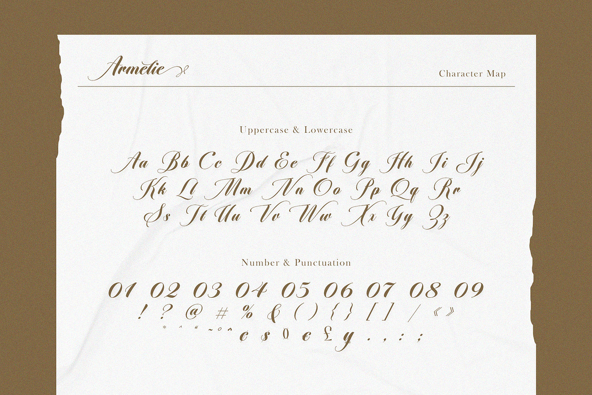 Armelie – Elegant & Stylish Script, a Script Font by BrandSemut (Photo 8 of 10)