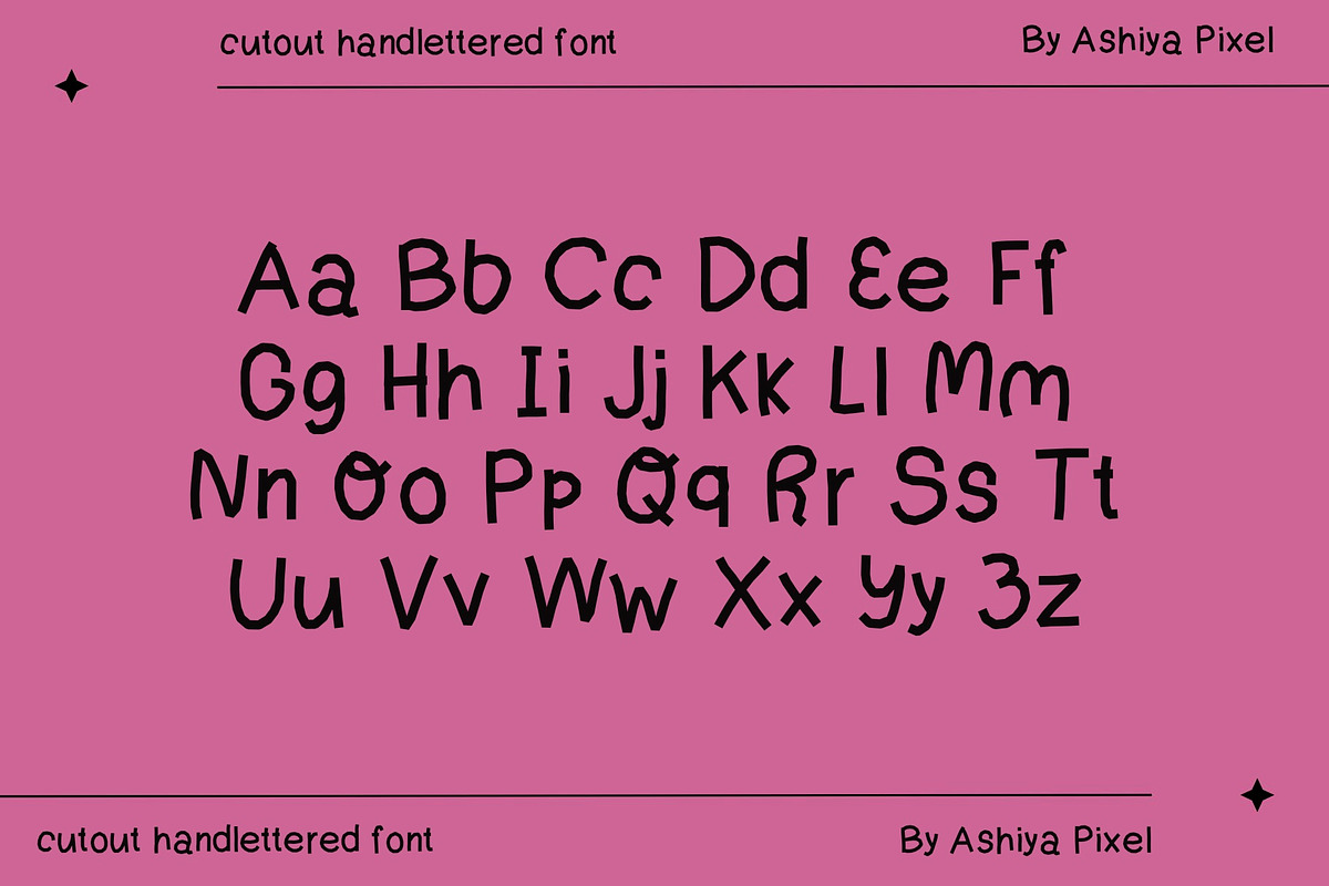 anxious thoughts font, a Sans Serif Font by Ashiya Pixel (Photo 8 of 9)