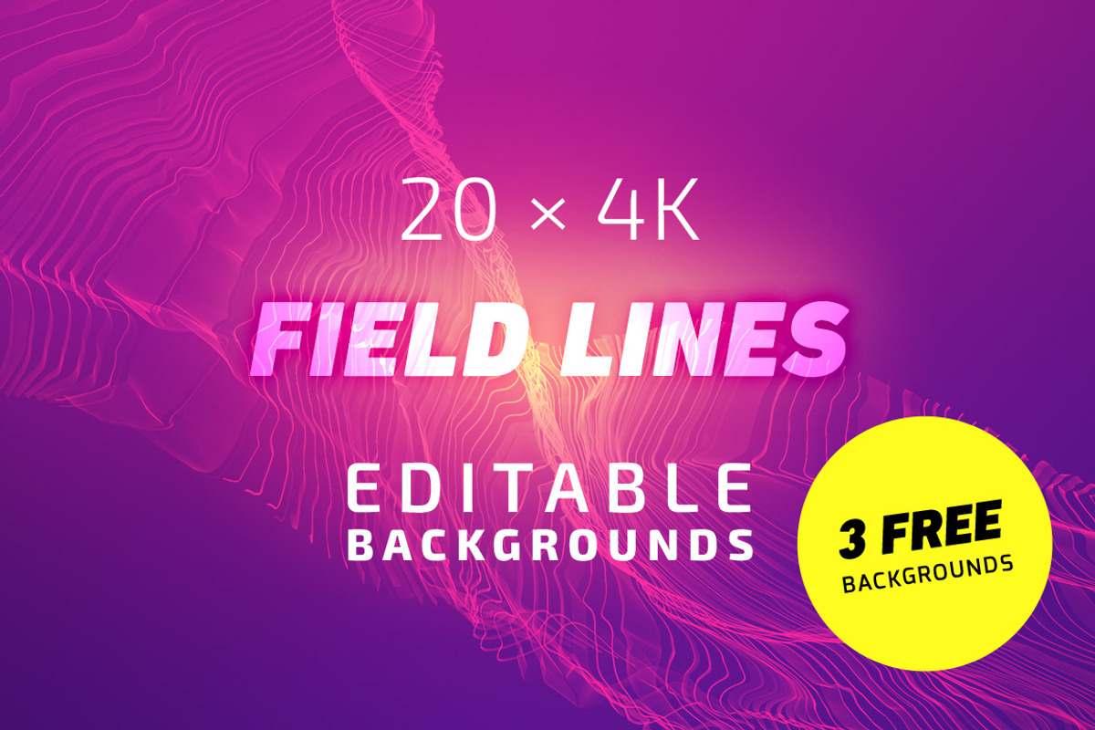 20x4K FieldLines Backgrounds 1, a Texture Graphic by graphicsoup (Photo 1 of 5)