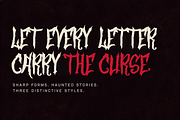 Death Curse - Gothic Horror Font, a Blackletter Font by agnyhasyastudio (Thumbnail 2 of 17)