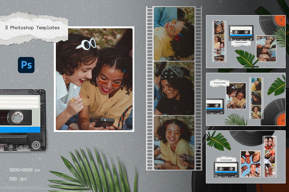 Mood Board Photo Templates, a Design Template by Andrew Skoch Design (Photo 1 of 5)