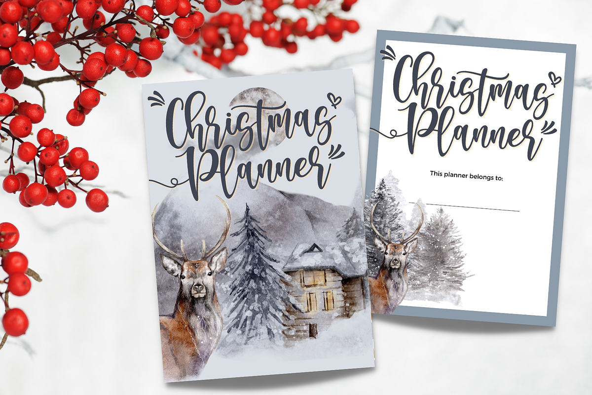 Christmas Planner - Printable, a Stationery Template by Jennifer Magri Templates (Photo 6 of 8)