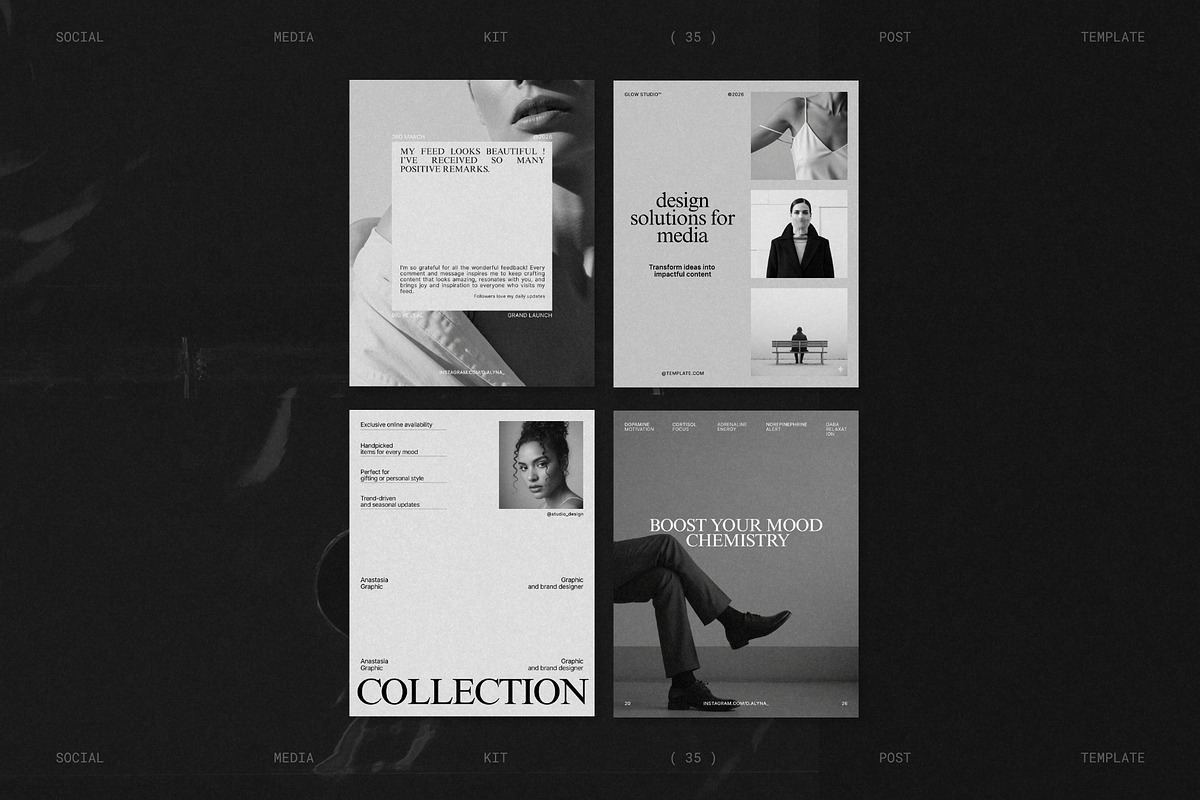 RIVA | Instagram Post Template (III), a Social Media Template by Prapti Design (Photo 3 of 10)