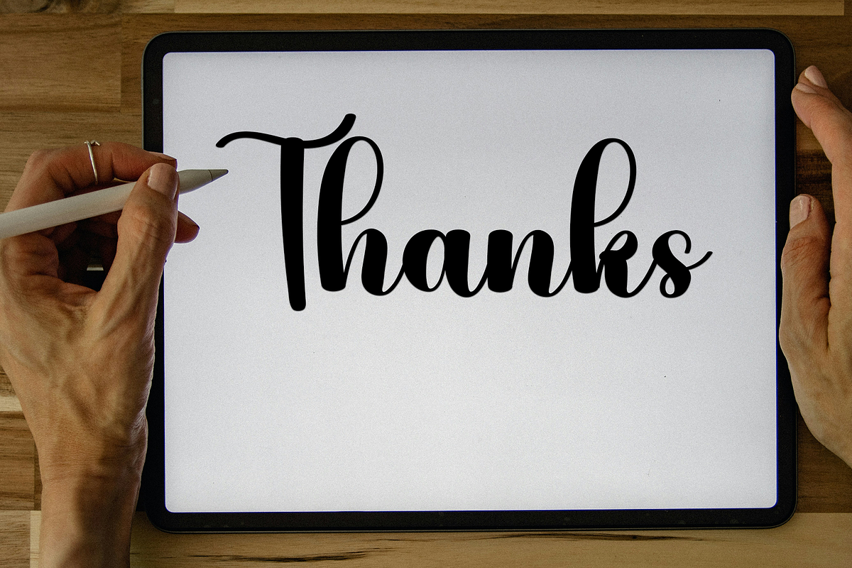 Cute Thick, a Handwritten Font by FreshTypeINK (Photo 8 of 8)