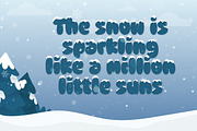 Loving Snow Font, a Font by Kereatype (Thumbnail 11 of 13)