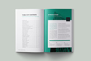 Corporate Annual Report Layout, a Brochure Template by Designsoul14 (Thumbnail 6 of 15)