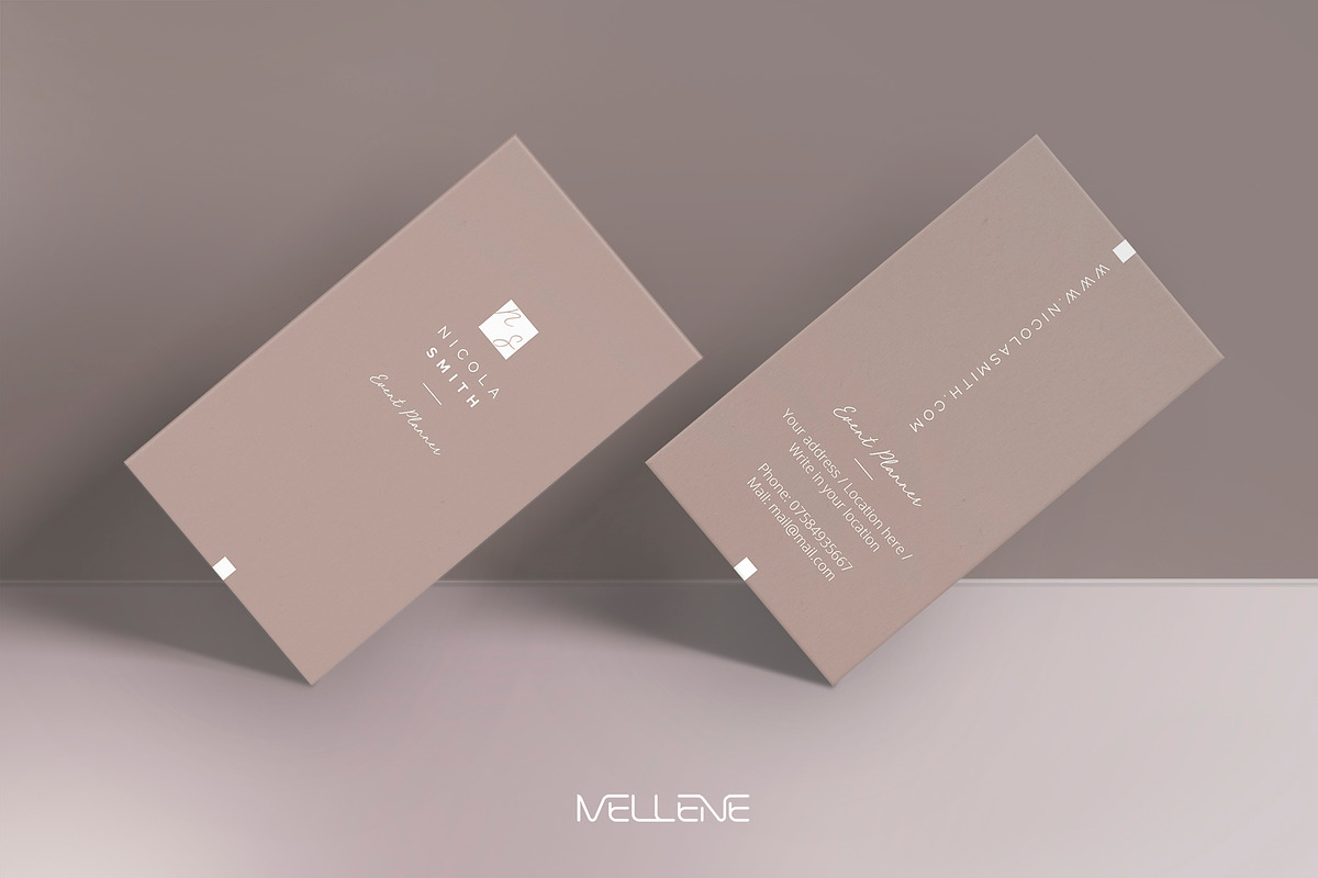 Business Card template for Photoshop, a Business Card Template by Mellene Templates (Photo 2 of 2)