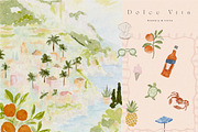 Whimsy Dolce Vita Watercolor Frames, an Object Graphic by Laras Wonderland (Thumbnail 6 of 14)