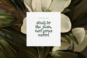 WildFlora - Playful Botanical Font, a Handwritten Font by BilberryCreates (Thumbnail 10 of 12)