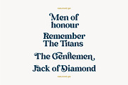Gentlemen Revival, a Font by nurrontype (Thumbnail 9 of 14)