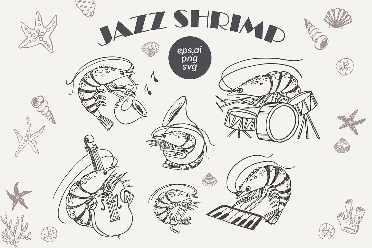 Jazz Shrimp, an Icon by Anastasiya Klempach (Photo 1 of 5)
