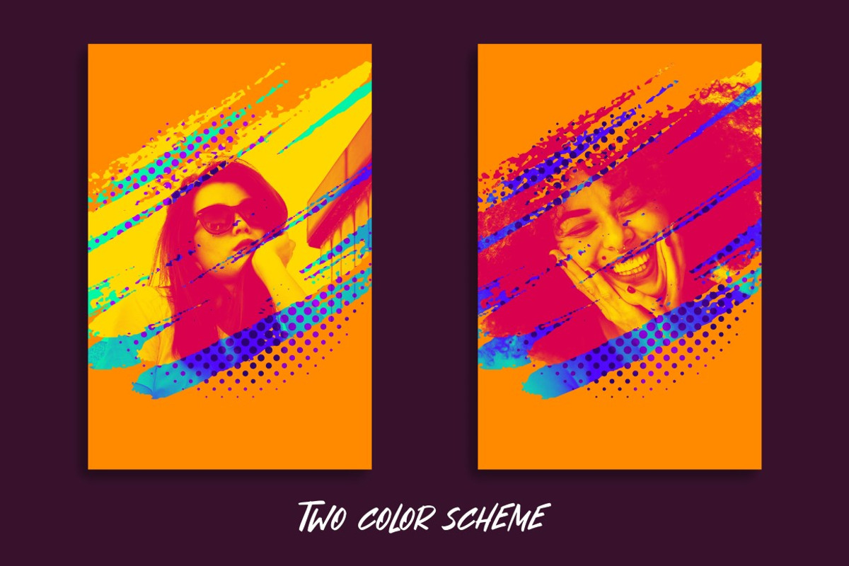 Duo Style Photo Effect, a Layer Style Add-On by WudelMbois Studio (Photo 2 of 2)