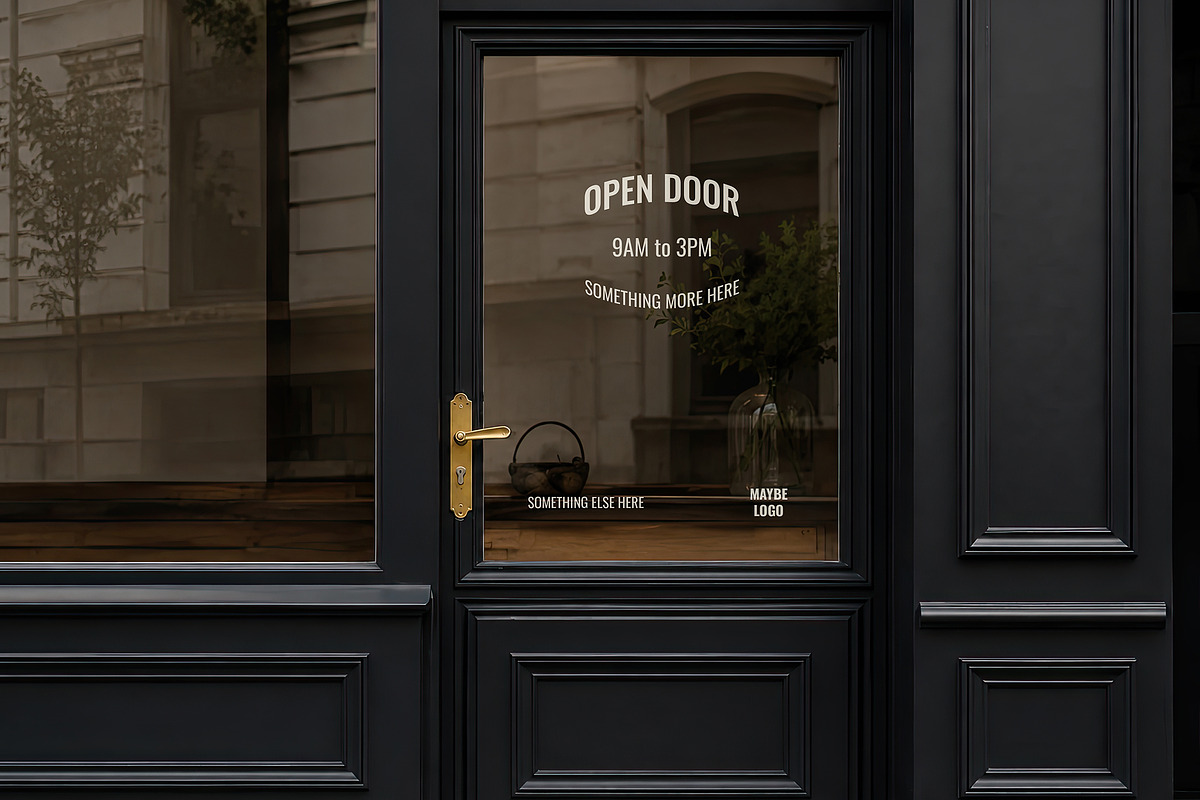Storefront Window Mockups, an Advertising Mockup by Luuqas Design (Photo 2 of 13)