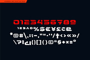 Rocket Movement Font, a Sans Serif Font by artyway (Thumbnail 9 of 9)