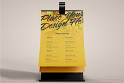 Table Tent Card Mockup, an Advertising Mockup by Muhazdinata (Thumbnail 4 of 11)