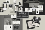 Studio Aesthetic Bundle Canva, a Social Media Template by Studio Suvelle (Thumbnail 1 of 9)