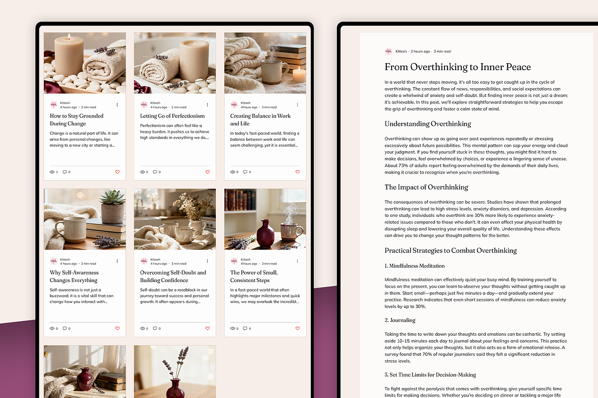 Life Coach & Therapy Website, a Wix Template by Kitteeh (Photo 15 of 20)