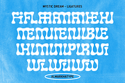 Mystic Dream – Retro Funky Font, a Sans Serif Font by Almarkhatype (Thumbnail 11 of 11)