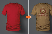 Men's Crew Neck Ghosted Templates, a Shirt Mockup by Go Media's Arsenal (Thumbnail 2 of 3)