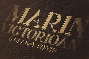 Marin - Victorian Font