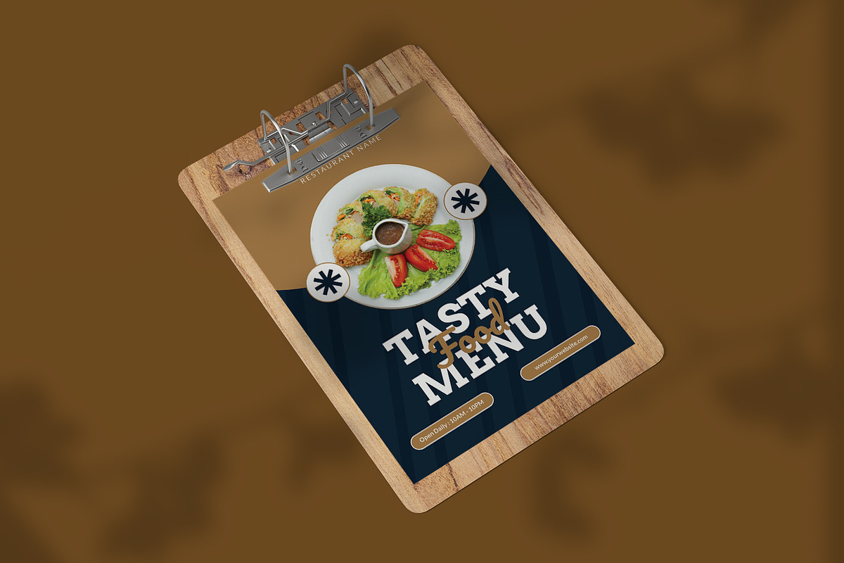 Tasty Food - Menu, a Print Template by VUNIRA (Photo 3 of 3)