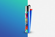 Clipper Lighter Mockup - 7 views, a Merchandise Mockup by Illusiongraphic (Thumbnail 10 of 17)
