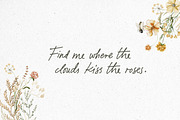 Paradine - Ligature Handwritten Font, a Handwritten Font by Sarid Ezra (Thumbnail 6 of 12)