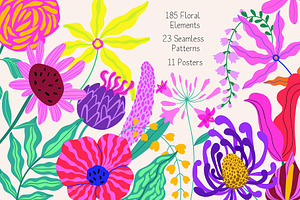 Bold Floral Illustration