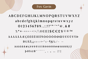 Fox Binley And Fox Sophia Duo Font