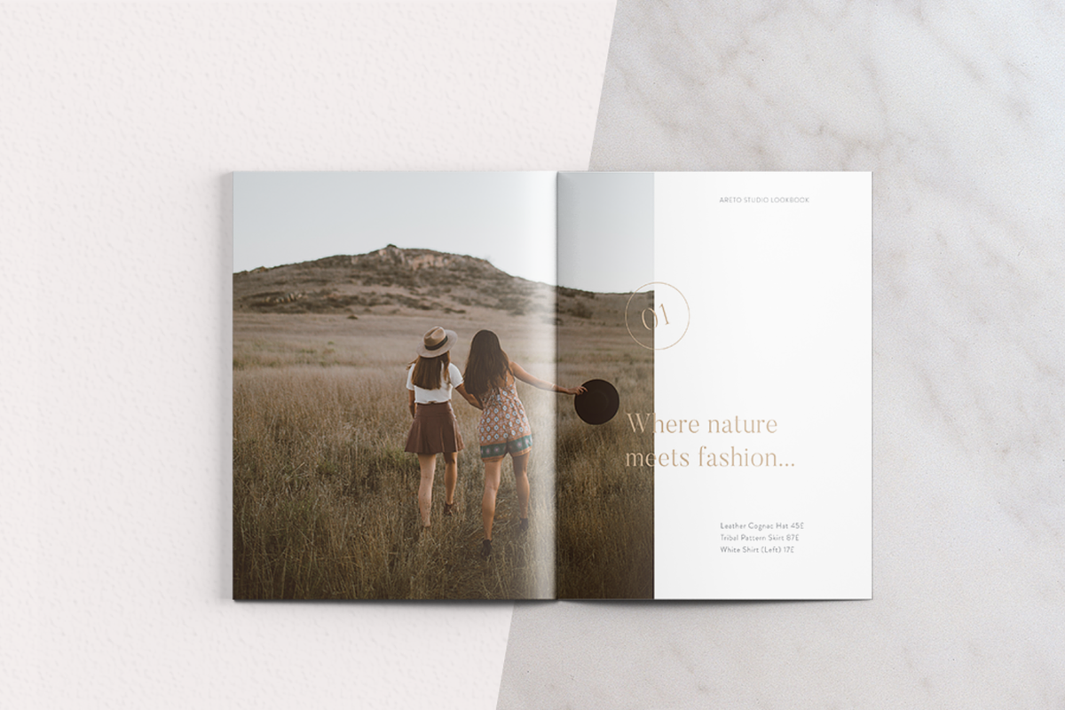 Arrosø Fashion/Lifestyle Lookbook, a Brochure Template by Mindful Mapbooks Co. (Photo 6 of 10)