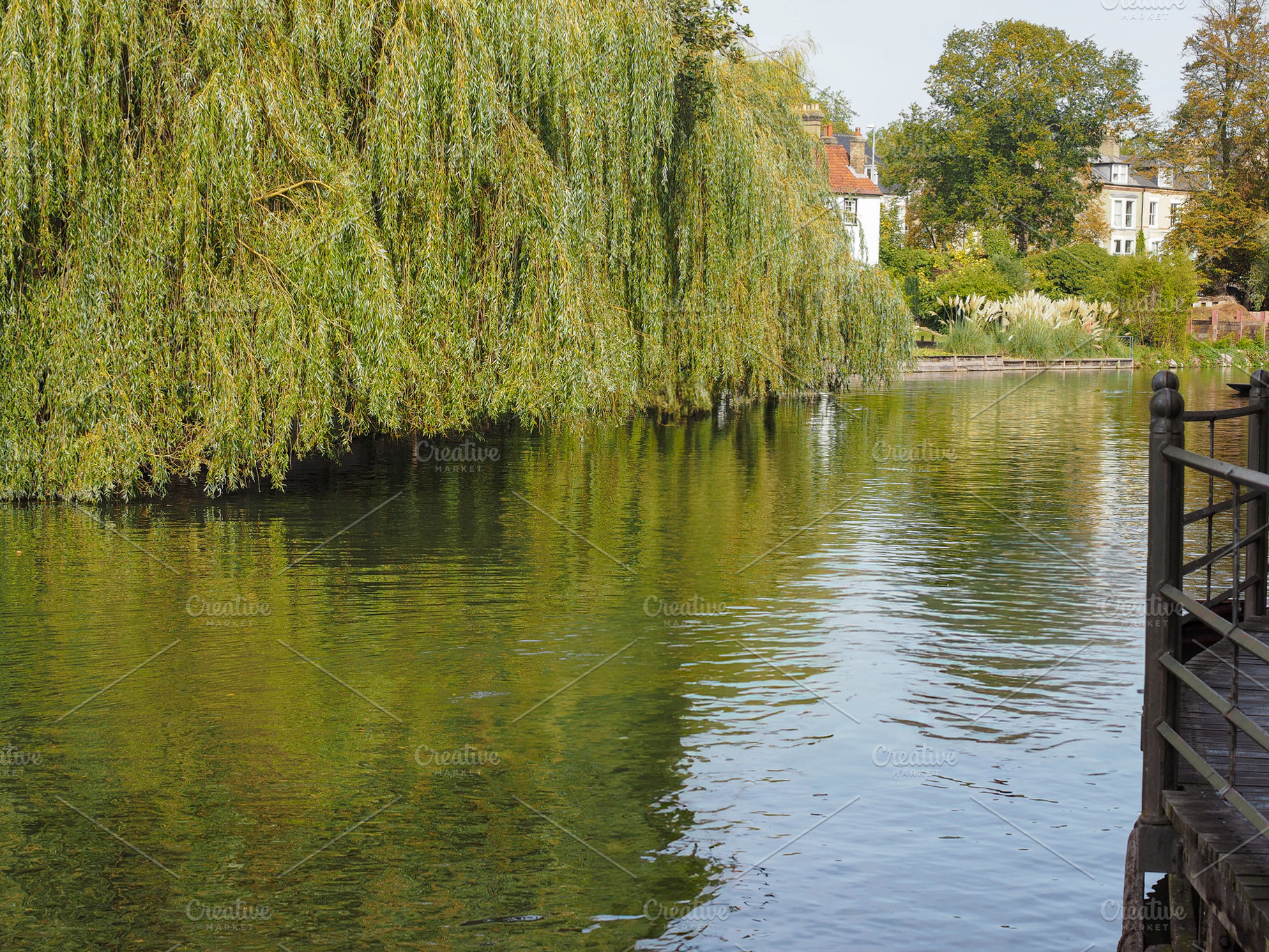 River Cam in Cambridge, a Photo by WorldOfPhotos