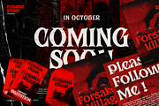 UT Forsaken Village - A Scary Font, a Serif Font by Universitype (Thumbnail 5 of 12)